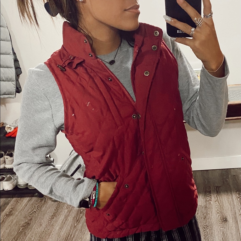 Jones New York - Quilted Wine Vest